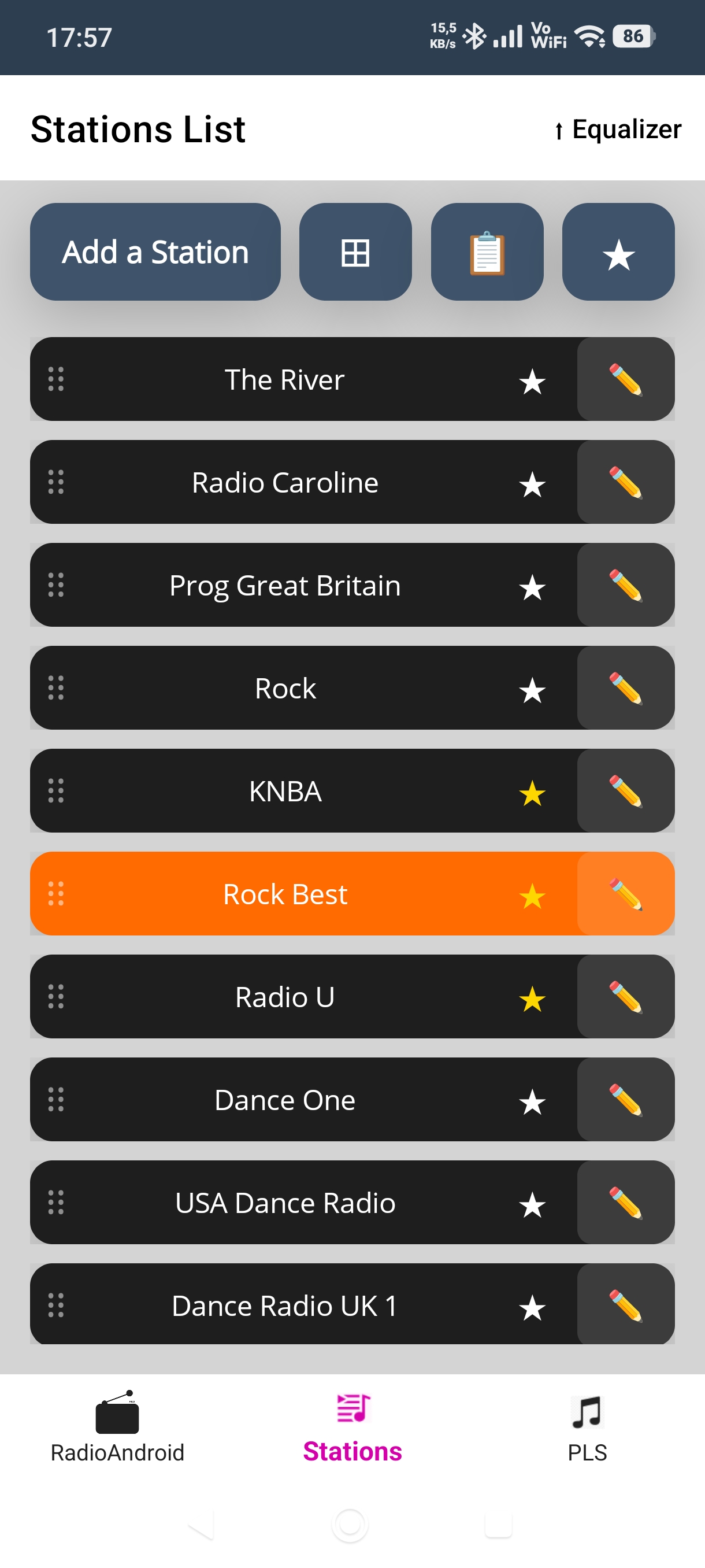 Stations List